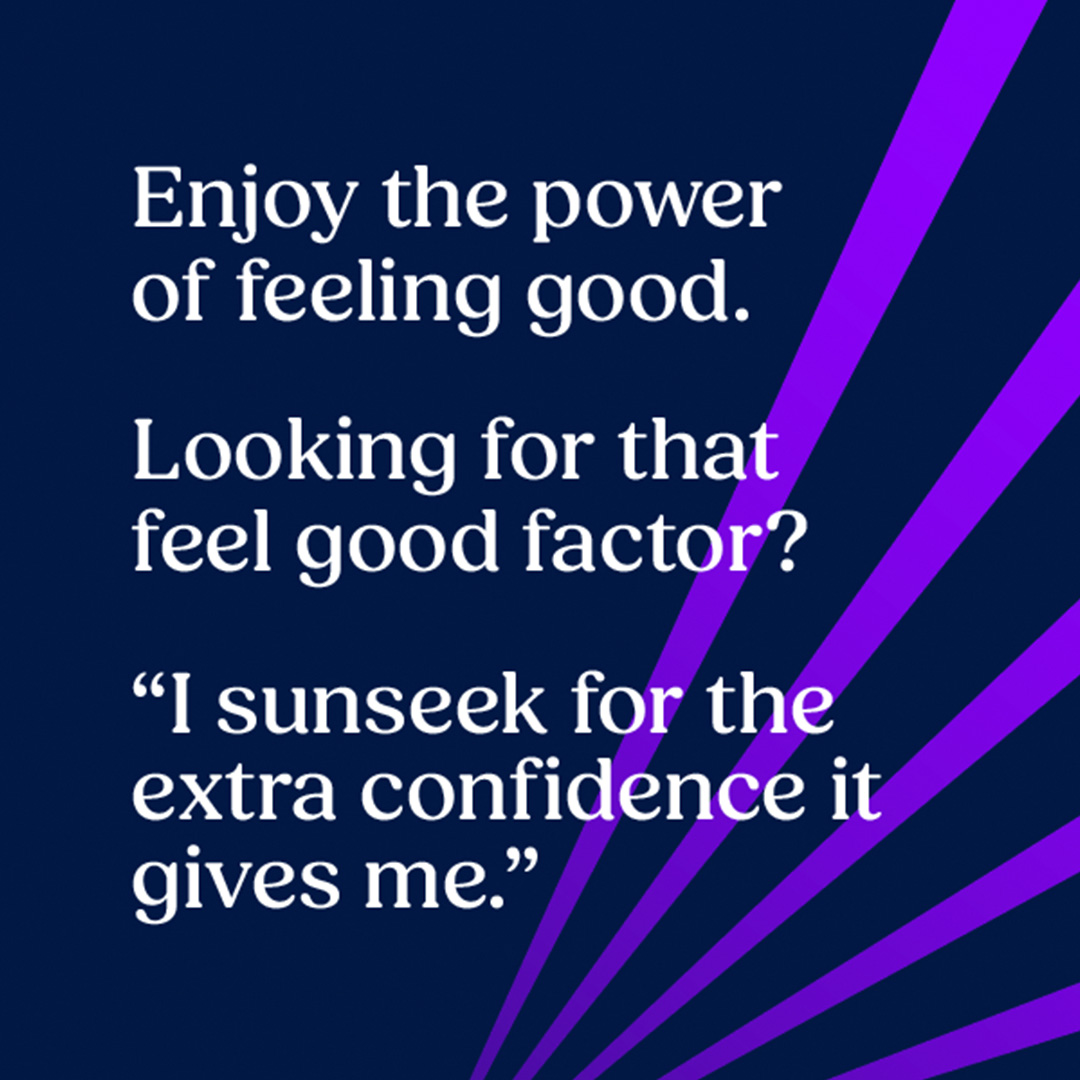 Sunseekers brand messaging
