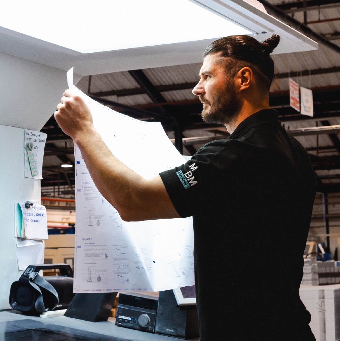 MBM Print Rebrand Photography of printing