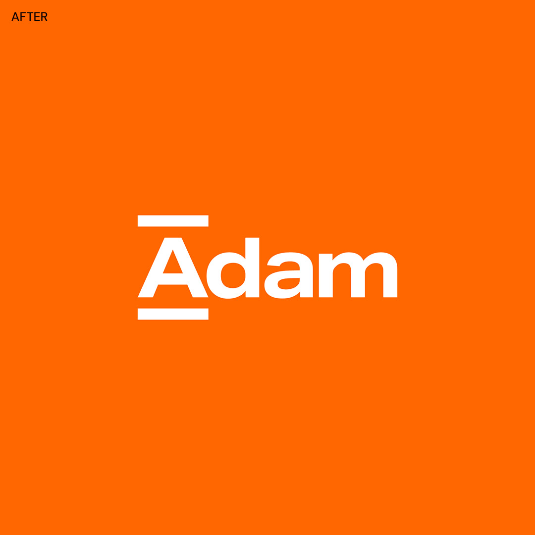 Adam rebrand new logo