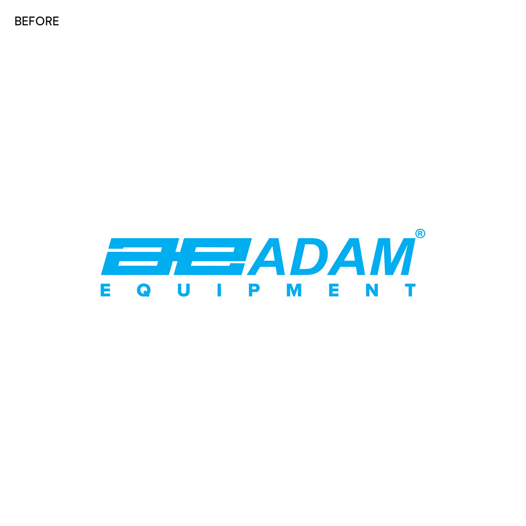 Adam equipment old logo