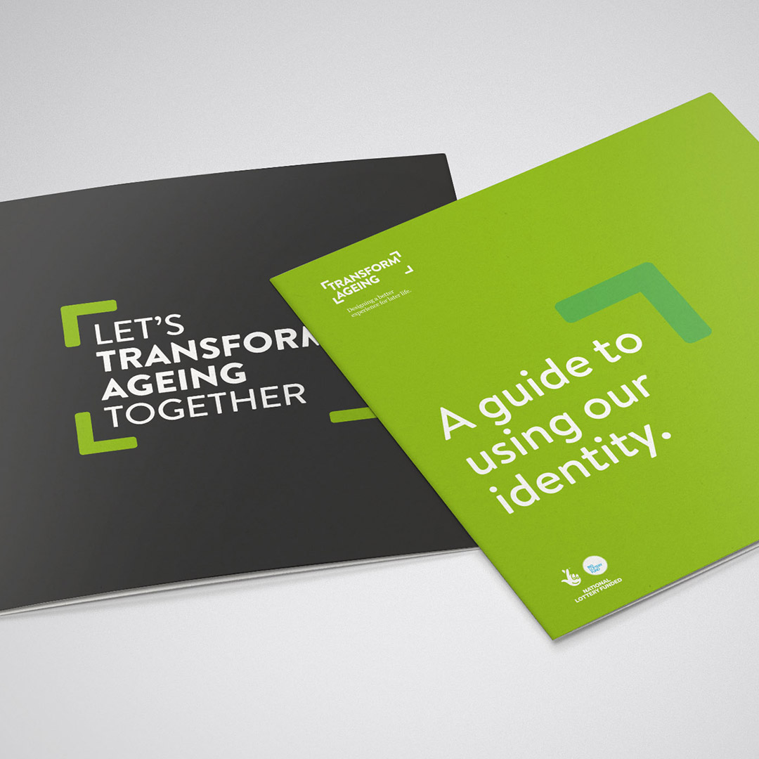 Transform Ageing rebrand guidelines