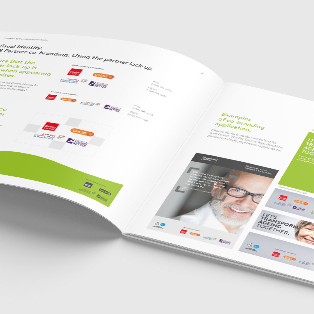 Transform Ageing rebrand guidelines