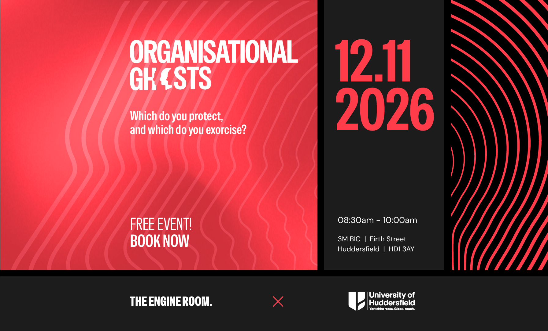 Organisational Ghost event headline information